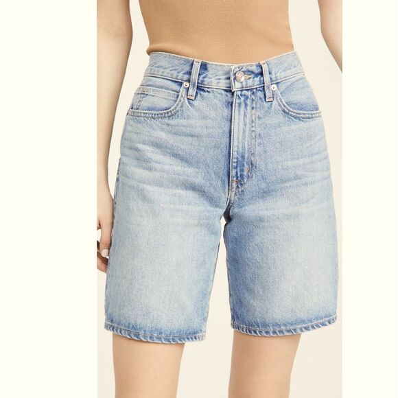 NWT SLVRLAKE London Short in American Beauty Sz 24 - Picture 1 of 15